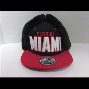 Miami Florida Dog Ear Snapback